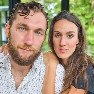 Jordan and Kaylee in Front of Home