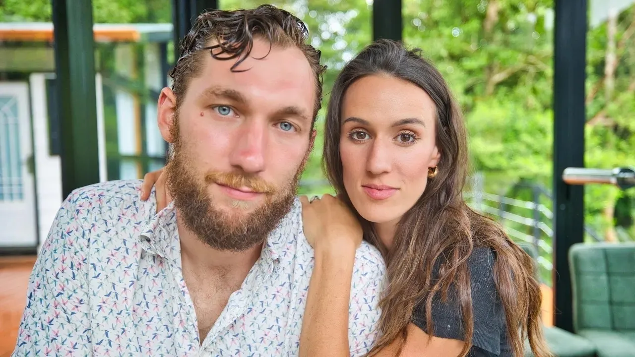 Jordan and Kaylee in Front of Home