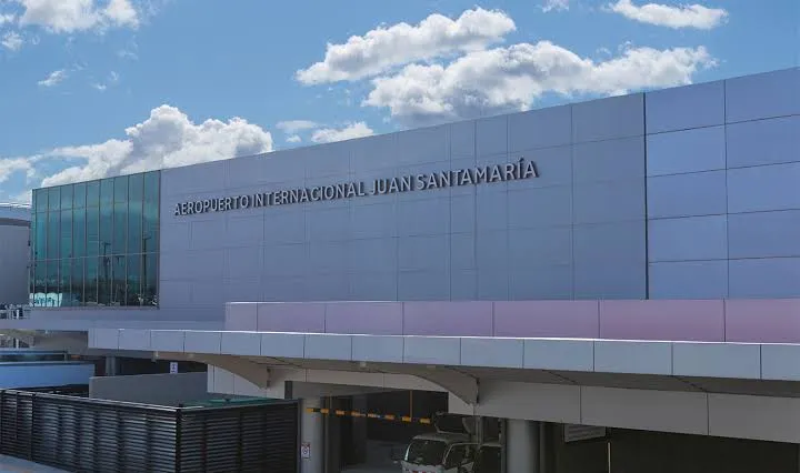 Juan Santamaria International Airport is the main airport that serves San José, capital of Costa Rica. Image from the Internet