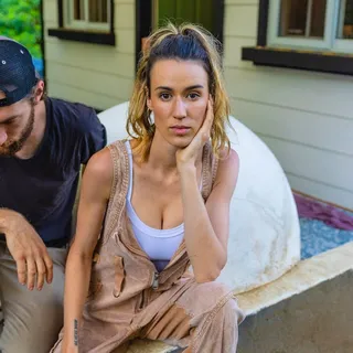 Jordan and Kaylee in Front of Home