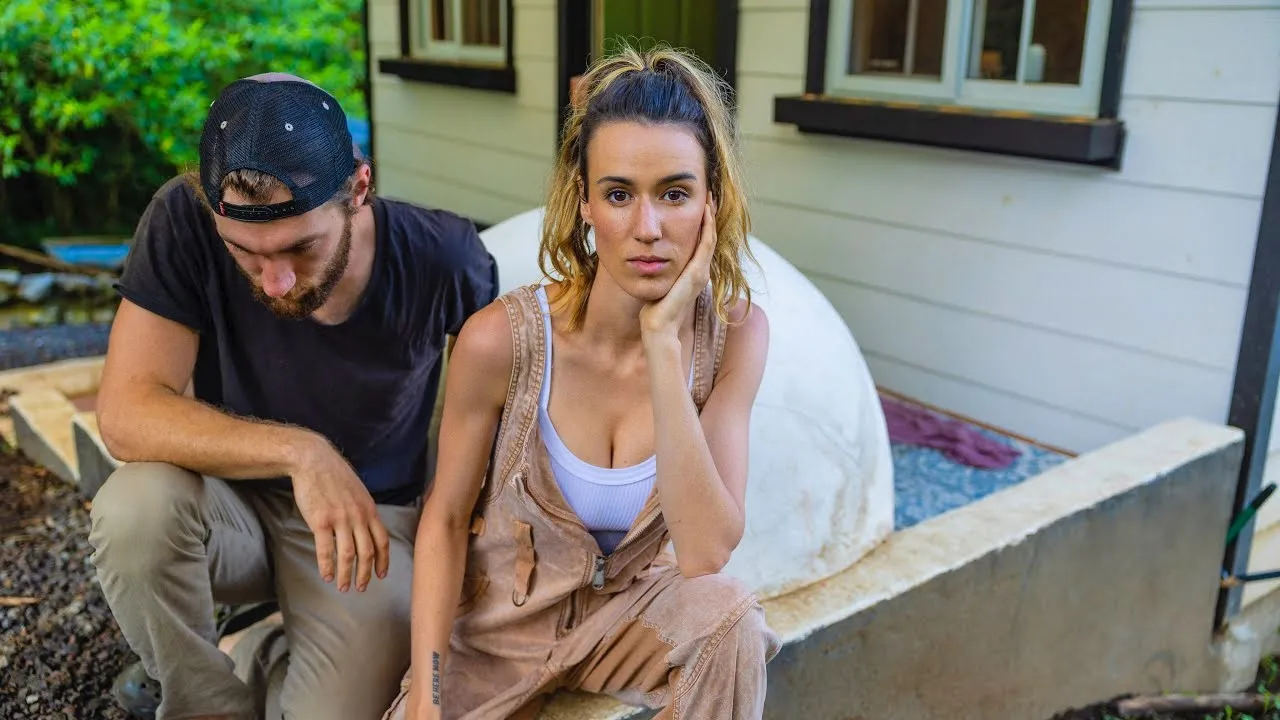 Jordan and Kaylee in Front of Home